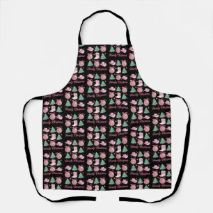 Western Christmas Coquette Howd Girly Boots Hat Apron