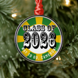 Western Class of 2026 Graduation Metal Ornament