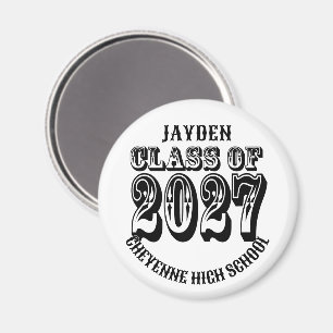 Western Class of 2027 Graduation Magnet