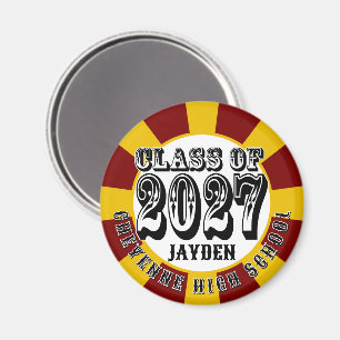 Western Class of 2027 Graduation Magnet