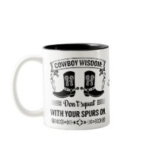 Western Coffee Mug, Personalised Cowboy Mug