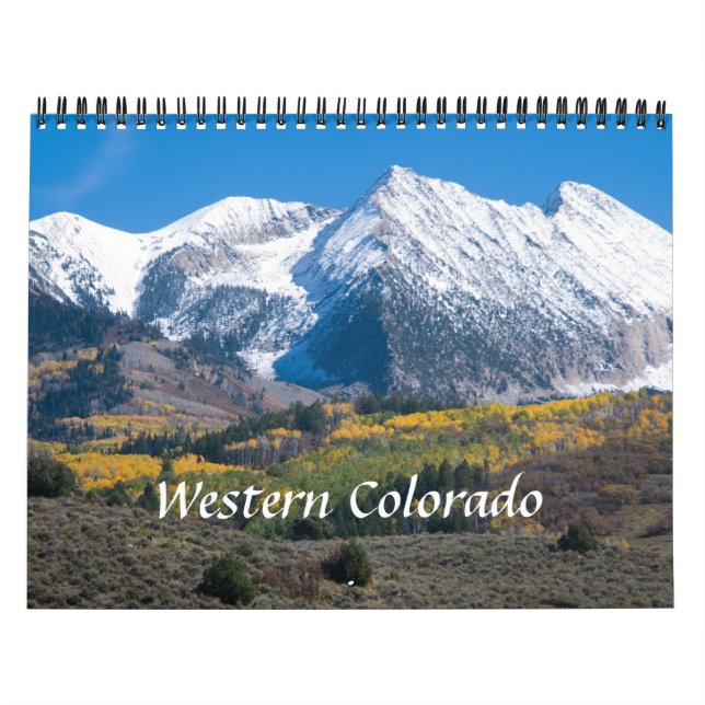Western Colorado Photo Calendar (Cover)