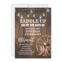 Western Country Boots Retirement Celebration