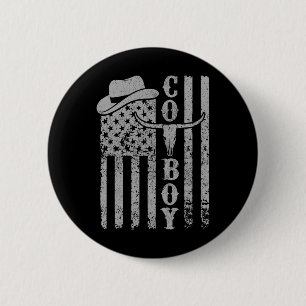 Western Country Men Teen Boy Kid Rodeo Southern Re 6 Cm Round Badge