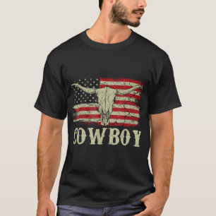 Western Country Men Teen Boy Kid Rodeo Southern T-Shirt