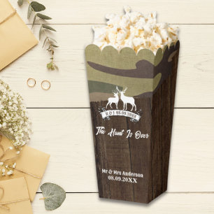 Western Country The Hunt Is Over Deer Wedding Favour Box