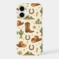 Western country theme with cactus