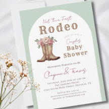 Western Couples Baby Shower Not Their First Rodeo
