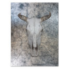 Western Cow Cattle Skull Decoupage Tissue Paper