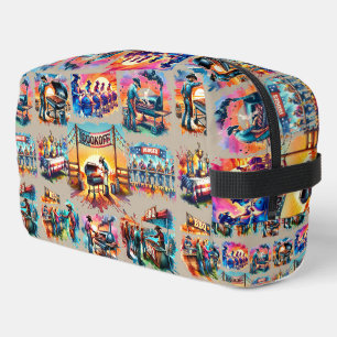 Western Cowboy BBQ Cookoff Scenes 1 Dopp Kit