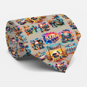 Western Cowboy BBQ Cookoff Scenes 1 Tie