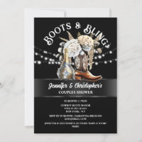 Western cowboy boots silver gold bubbly chic 
