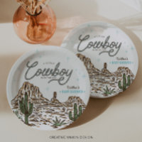 Western Cowboy Boy Baby Shower
