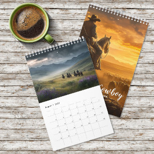 Western Cowboy Calendar