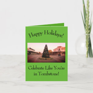 Western Cowboy Christmas Card