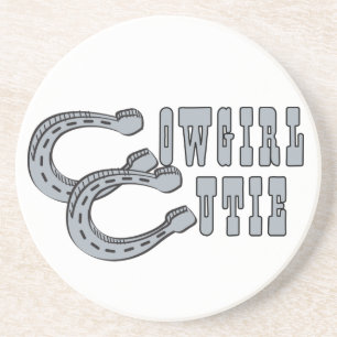Western Cowboy Cowgirl Horse Barn Rodeo Coasters