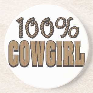 Western Cowboy Cowgirl Horse Barn Rodeo Coasters