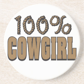 Western Cowboy Cowgirl Horse Barn Rodeo Coasters