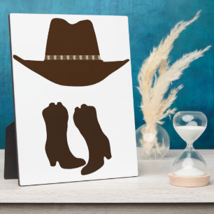Western Cowboy Plaque