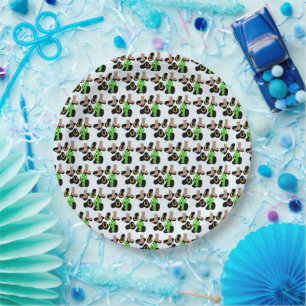 Western Cowboy Rodeo Birthday Paper Plate