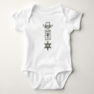 Western Cowboy vintage Baby Bodysuit