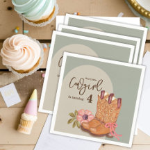 Western Cowgirl Boho Flowers Boots Birthday Party