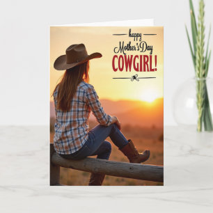 Western Dawn Mothers Day Card
