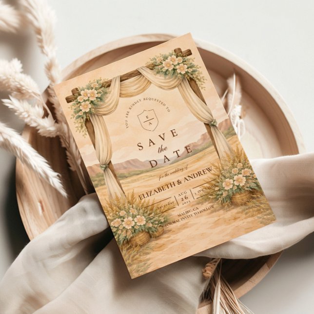 Western Desert Arch Wedding Save The Date (Creator Uploaded)