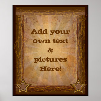 western design poster