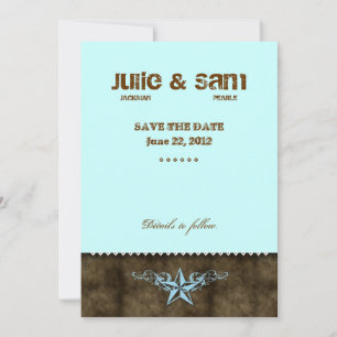 Western Engagement Announcement Blue Star Brown