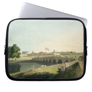 Western Entrance of Fort St. George, Madras, plate Laptop Sleeve