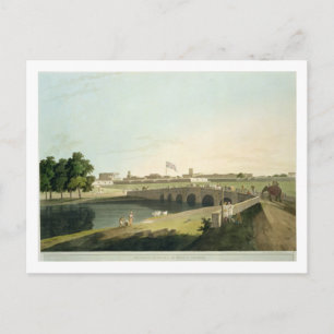 Western Entrance of Fort St. George, Madras, plate Postcard