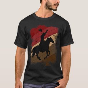 Western Equestrian Farmer Horseback Riding Gift Ho T-Shirt