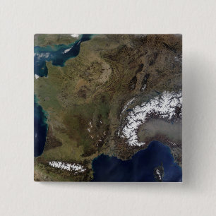 Western Europe 15 Cm Square Badge