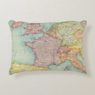 Western Europe communications Decorative Cushion