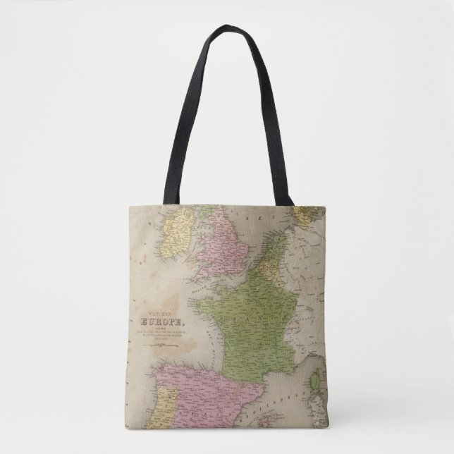 Western Europe Tote Bag (Front)