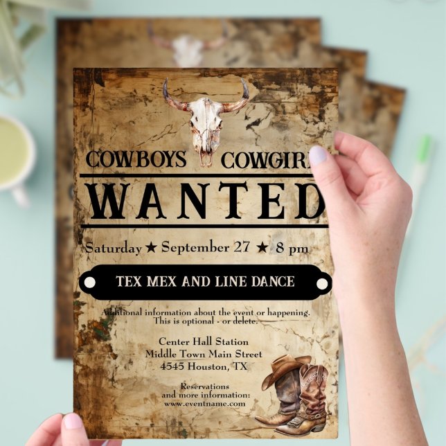 Western event flyer (Creator Uploaded)