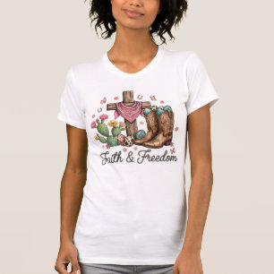 Western Faith And Freedom T-Shirt