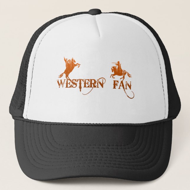 Western Fan Trucker Hat (Front)