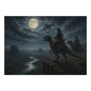 Western Fantasy Art Photo Print