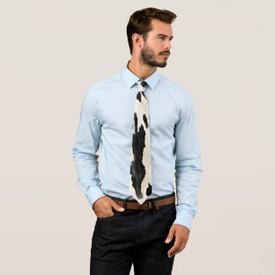 Western Farm Animal Cow Tie