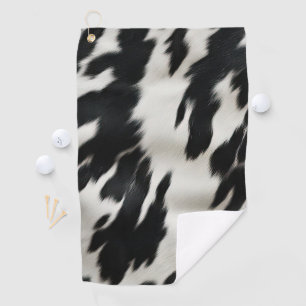 Western Farm Cowhide Golf Towel