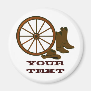Western Gear Magnet