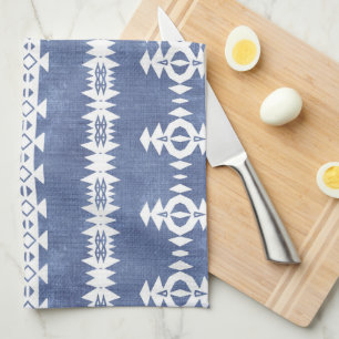 Western Geo Pattern Tea Towel