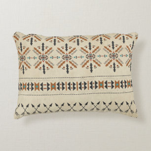 Western Geo Tribal Decorative Cushion