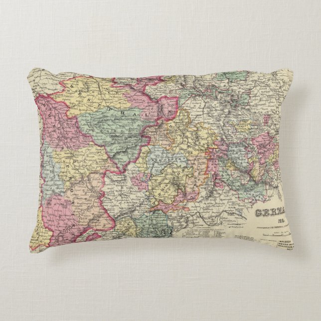 Western Germany 2 Decorative Cushion (Front)