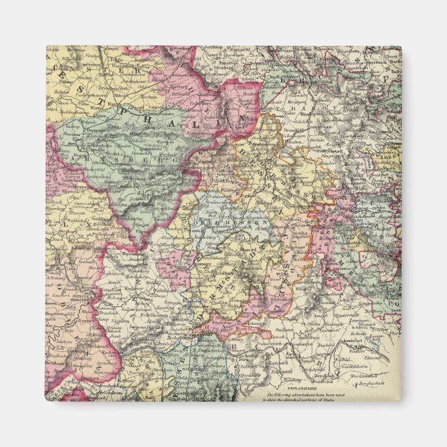 Western Germany 2 Magnet (Front)