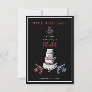Western Goth Noir Alternative Save The Date