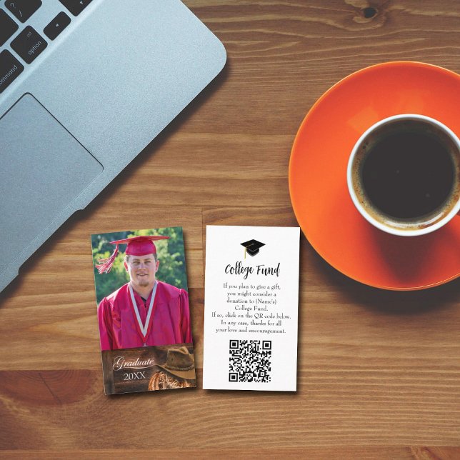 Western Hat and Lasso Graduation College Fund card (Creator Uploaded)