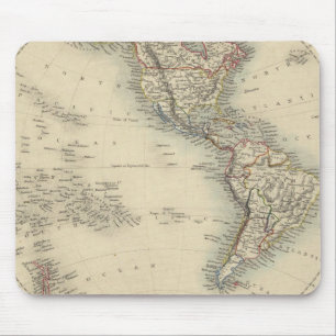 Western Hemisphere 10 Mouse Pad
